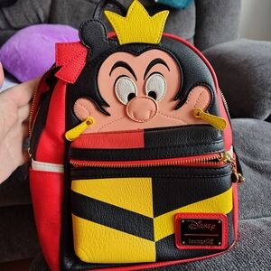Disney Loungefly Queen of Hearts Mini Backpack